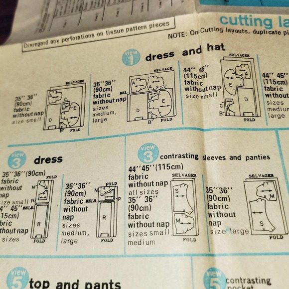 Vintage Simplicity 7208 Baby Doll Clothes Sewing Pattern 17–18" 70s - Picture 7 of 9